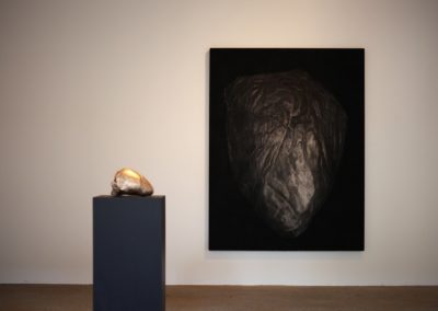2_Heart_Sculpture_and_Painting Jensen Gallery 2014