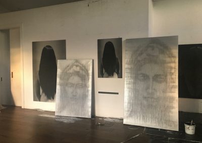 Silver Madonnas late sun