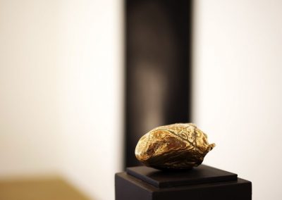 Small bronze Heart, Jensen Gallery, 2014